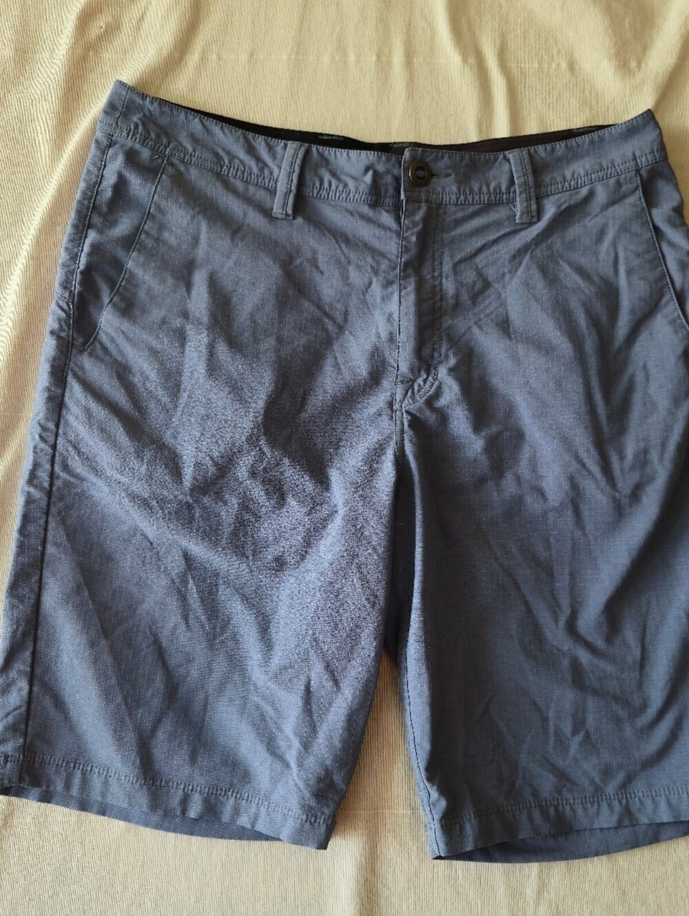 Volcom Men's Blue Casual Bermuda Shorts Size 34 Waist
